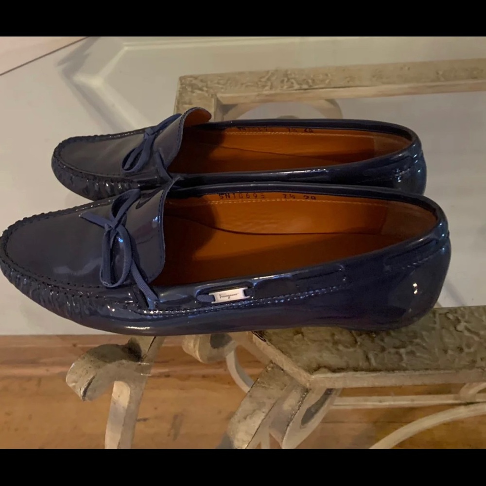 Salvatore Ferragamo Leather Loafers